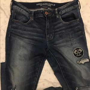 NWOT AEO JEGGING LONG